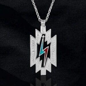 Montana Silversmiths Thunder Cloud Necklace ~ Retail $95 ~ NEW!